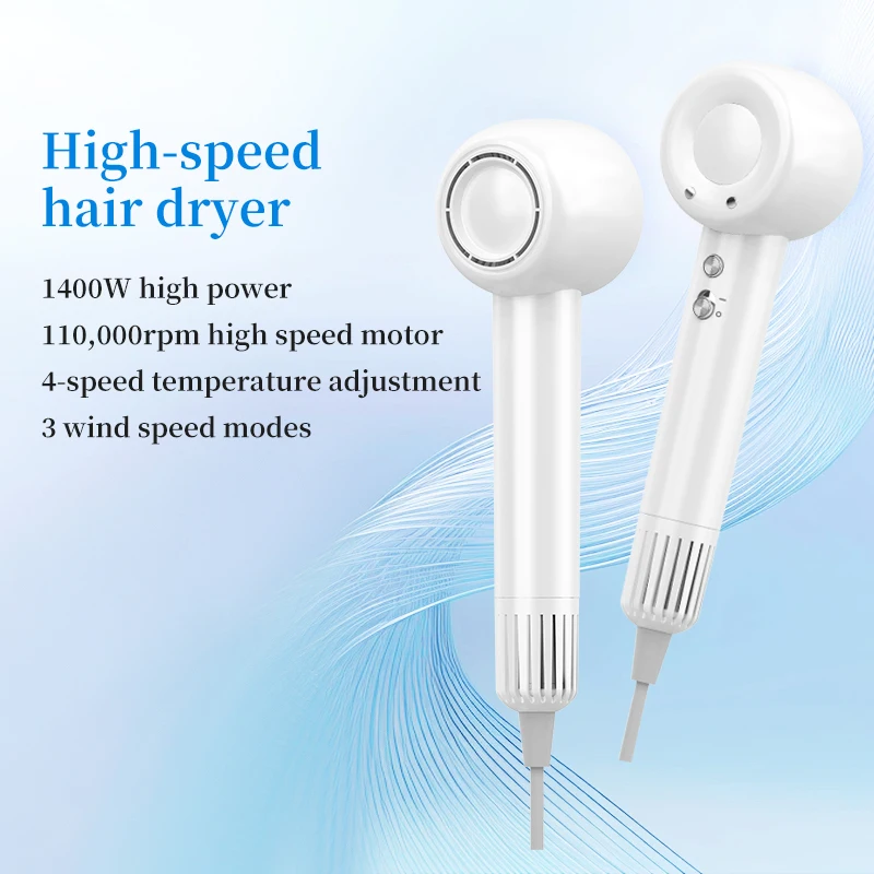 

Super Hair Dryer Professional Negative Ion Quick Dry Leafless Hair dryers Salon Home Appliances Constant Temperature Hair Care