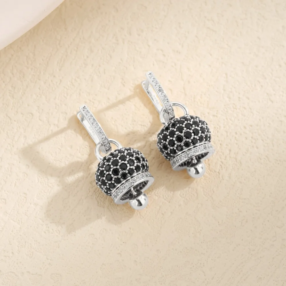 2025 أقراط جديدة راقية على شكل فاخر تسليط الضوء على مجوهرات نسائية أنيقة ومزاجية رشيقة