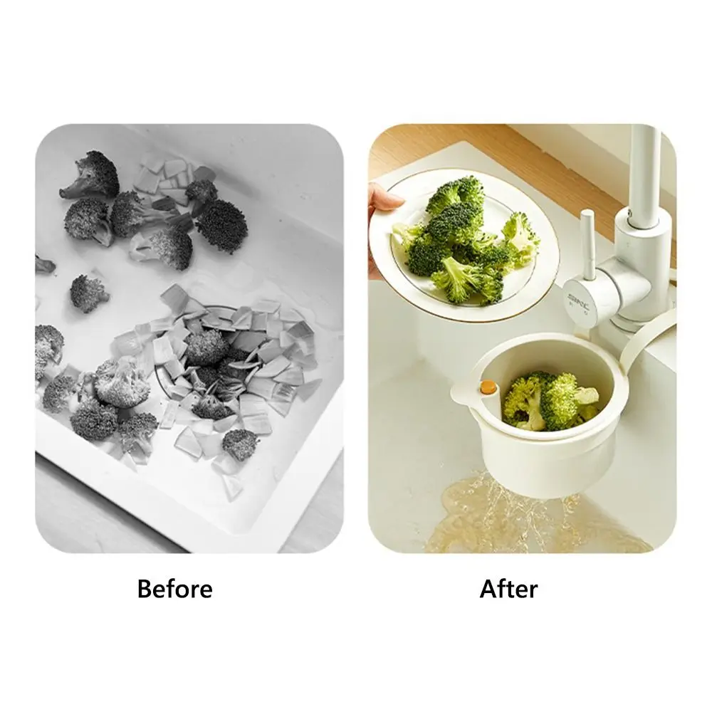 

New Push-type Kitchen Sink Filter Basket Separate Anti-leakage Filter Basket Versatile Hanging Bag Grid Racks Filter Basket