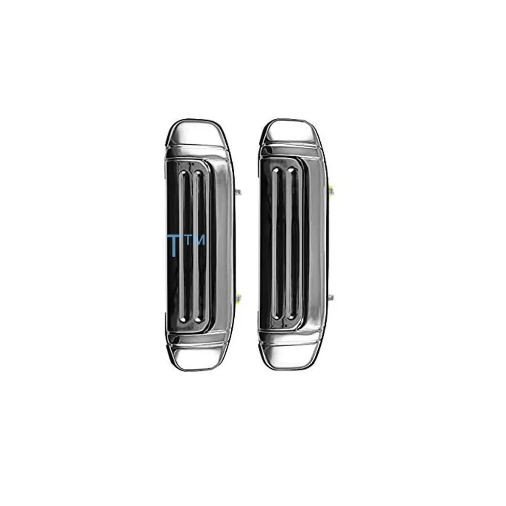 2 Pcs Plastic Chrome or Black V32 V33 Front Door Handle for Pajero 2nd Door Bar for Montero V31 V43 1989-1999 Door Pedal V4 V5