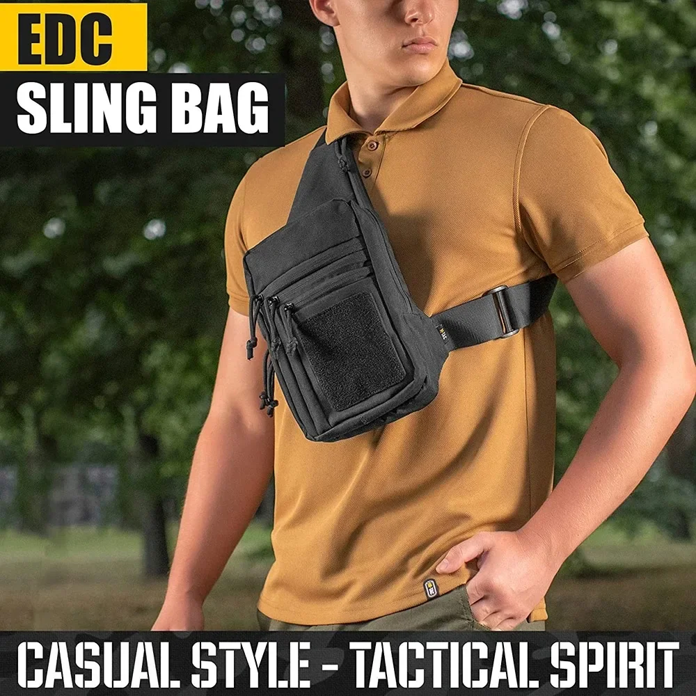 Concealed Carry Crossbody Gun Bag for Men CCW Sling Bag Tactical Shoulder Chest Pack Range Bags for Handguns