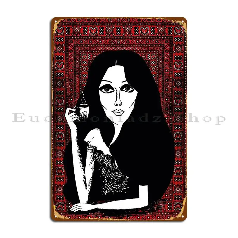 Fairouz Portrait Metal Sign Garage Rusty Pub Customize Decoration Tin Sign Poster