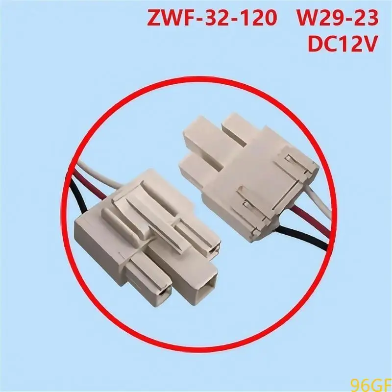 96GF فريزر كفاءة فريزر المبخر استبدال محرك المروحة 12V 2.5W 1870RPM جزء تبريد الثلاجة عالية الكفاءة