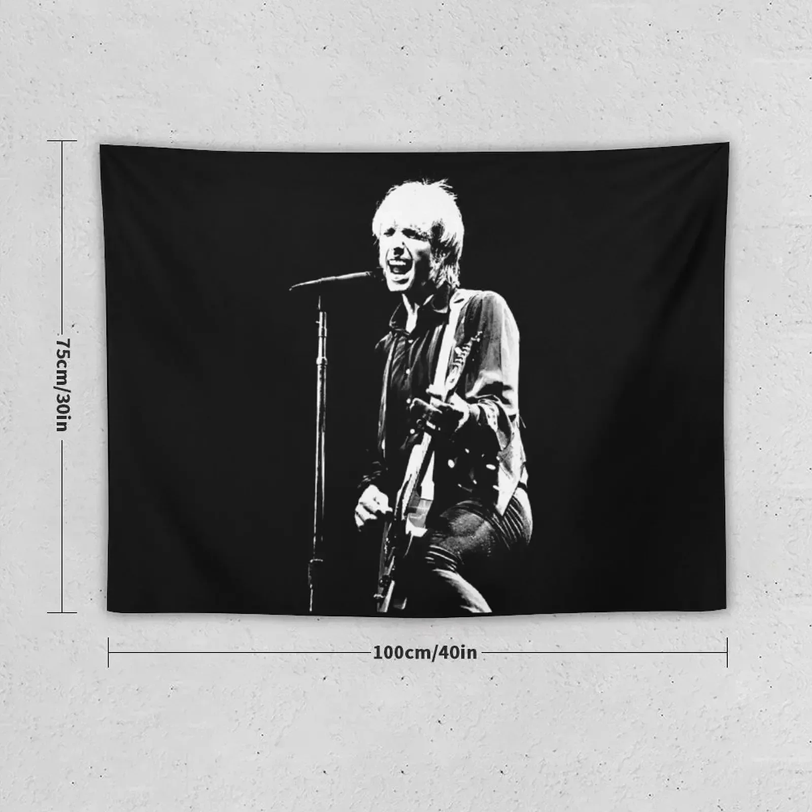 Fame Petty Concerts Tribute Gift Fan Tapestry Wall Hanging Wall Room Decoration Aesthetic Home Decorators For Bedroom Tapestry