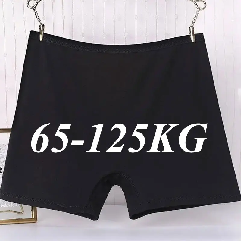 Women Plus Size Panties 70-125KG Cotton Boxer Shorts Big Size Underwear Safety Pants Lady Boxer High Waist Briefs Female Clothes