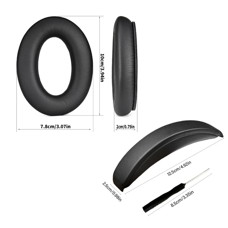 Soft Foam Ear Pad Headband Protectors For QC35 QC35II QC45 QCSE Prolonged Use Drop shipping