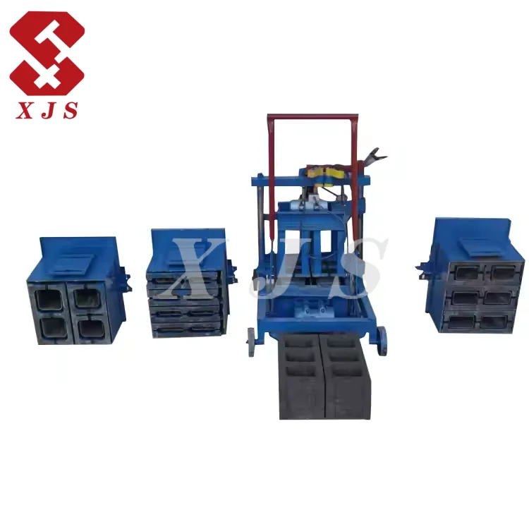 

Manual/Automatic Mobile Concrete Cement Hallow Hollow Block Making Machine Paver Block Making Machine