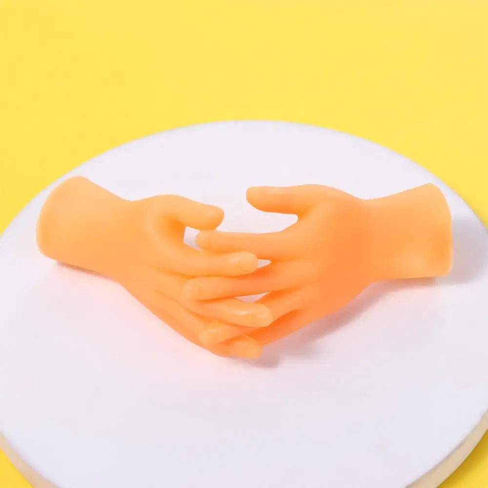 Accesorios de Cosplay, juguetes novedosos, mano pequeña, dedo, fiesta, gato, mascota, juguetes para dedos, mano pequeña, marionetas de palma