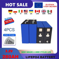 Grade A  280AH LiFePo4 CATL 3.2v  EU Lithium Battery Cell Prismatic Li Ion Rechargeable Lifepo4 3 2v  Batterie