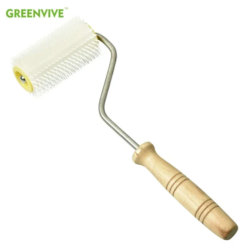 

1Pcs Bee Honey Extracting Uncapping Needle Roller Beekeeping Comb Honey Harvesting Idler Wheel Uncapping Fork Beekeeping Tools