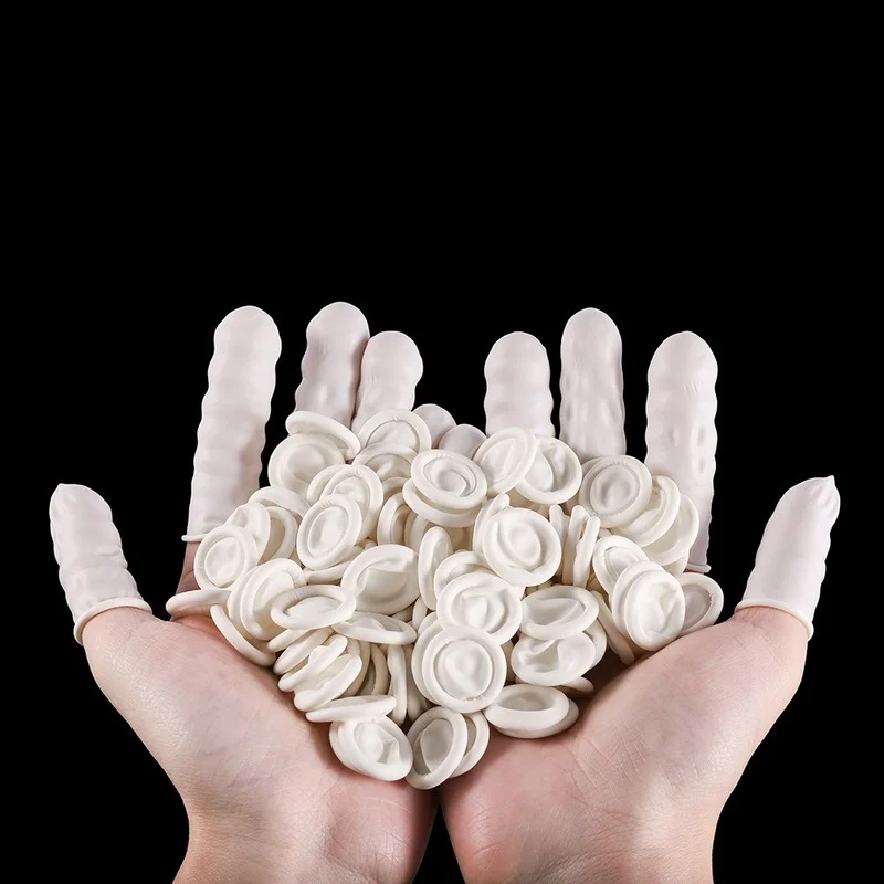 100/50/30 pçs pó descartável l - Latex Disposable Glove avaliação e preço