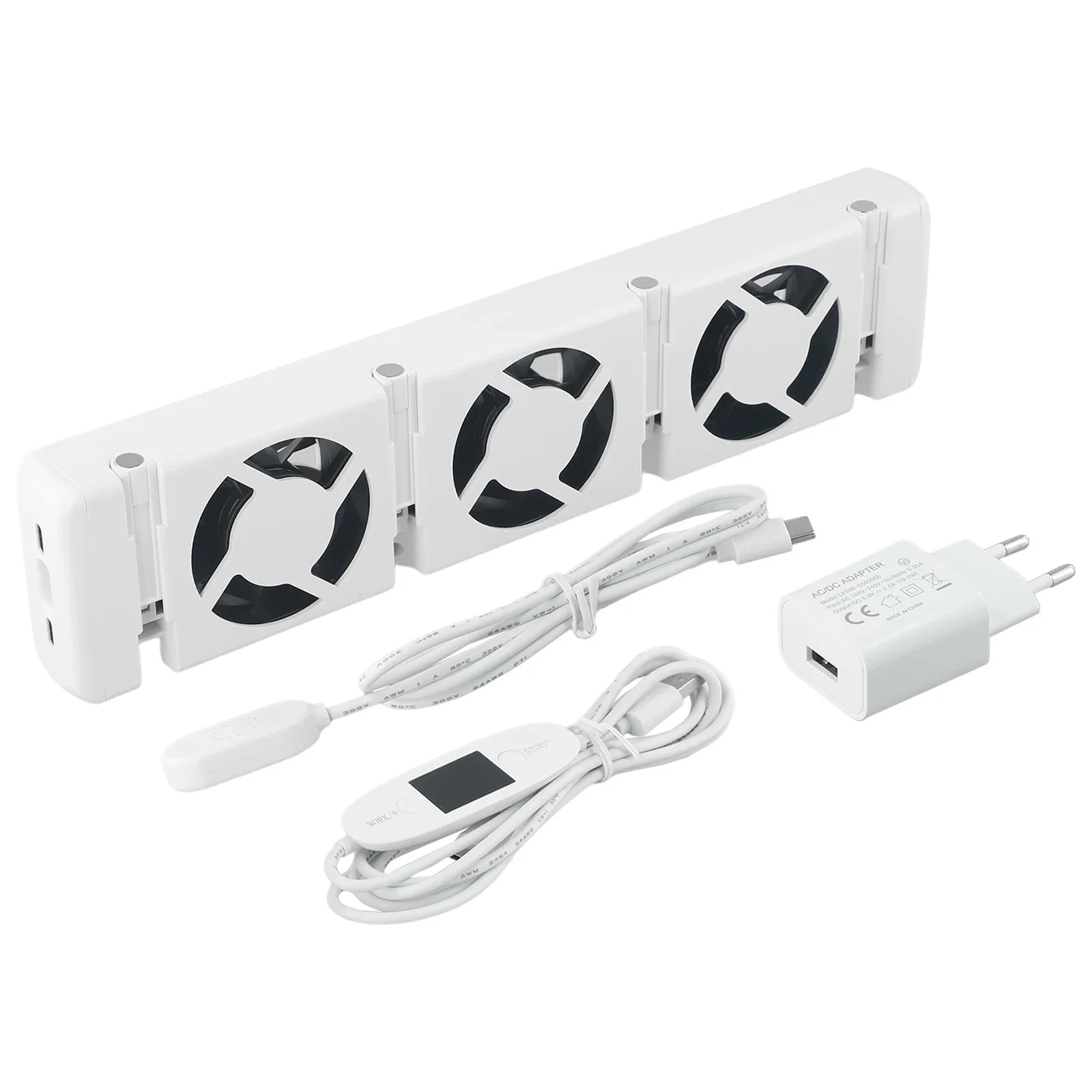 Smart Radiator Fans Booster Extension Set Ventilator Fan EU Standard 5V Home Radiator Magnetic Smart Cooling-Fan Fireplace Fan