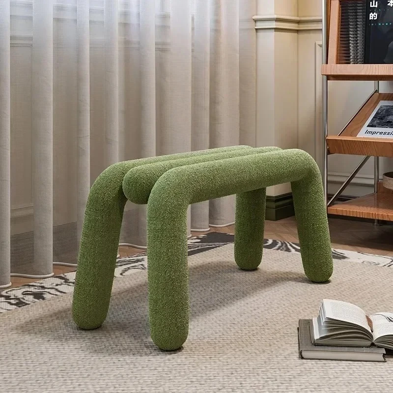 Modern Shoes Changing Stool Designer Home Furniture Porch Ottomans Luxury Clothing Store Bench Cloakroom Long Sofa Stool g