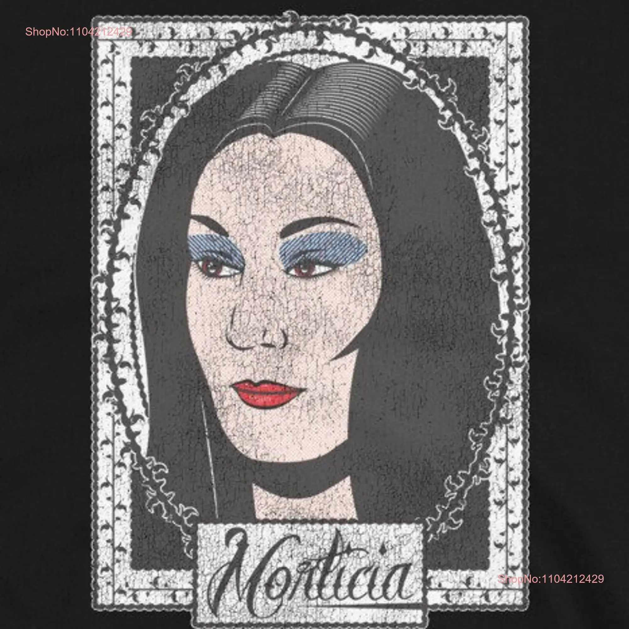 Morticia Pop Art T Shirt Level 3 Visuals long or short sleeves