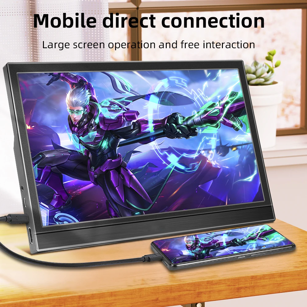 11.6″ Touch Portable Monitor 1366X768 lcd display Laptop second screen Gaming Extended Display For Switch/PS4/Xbox/Raspberry Pi