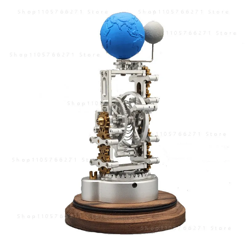 Metal Tourbillon Precision Mechanical Model, Dynamic Art Craft Ornament