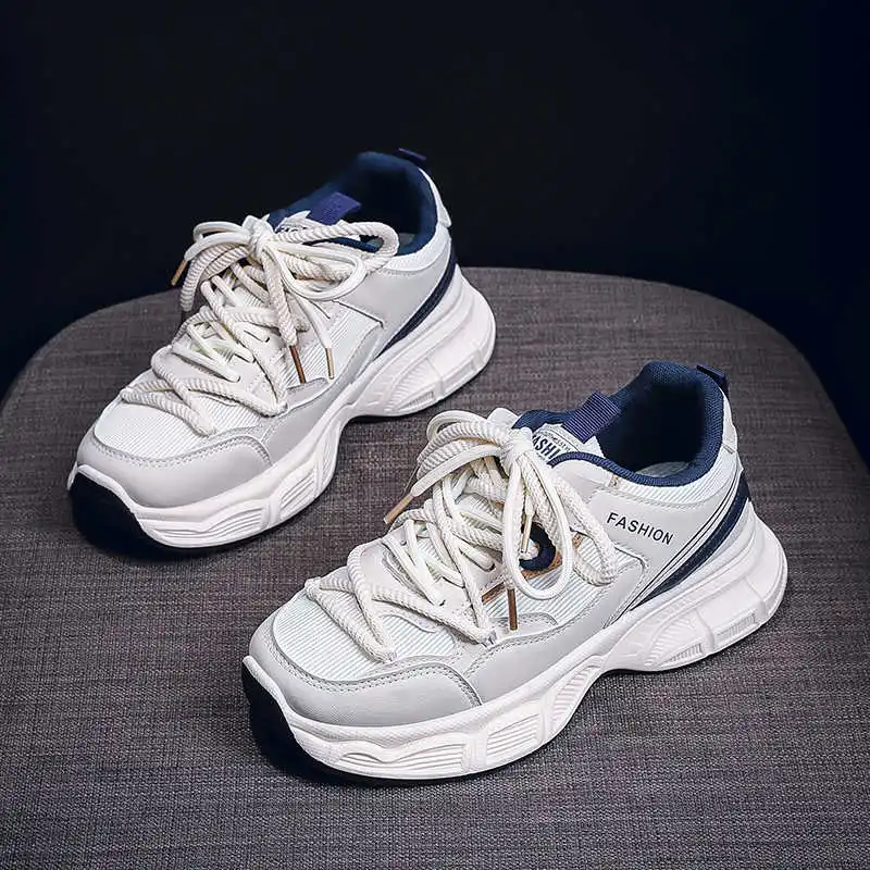 

Platform Big Sole Women Tenismasculine Training Ladies Sport Shoes Basket Sneakers Second Hand Temis Trending Festival
