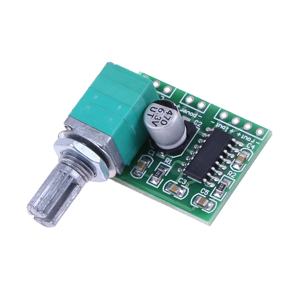 Mini DC 5V Audio Amplifier Module Board with Potentiometer Switch Mini Sound Amplifier Module Mini Amplifier Board