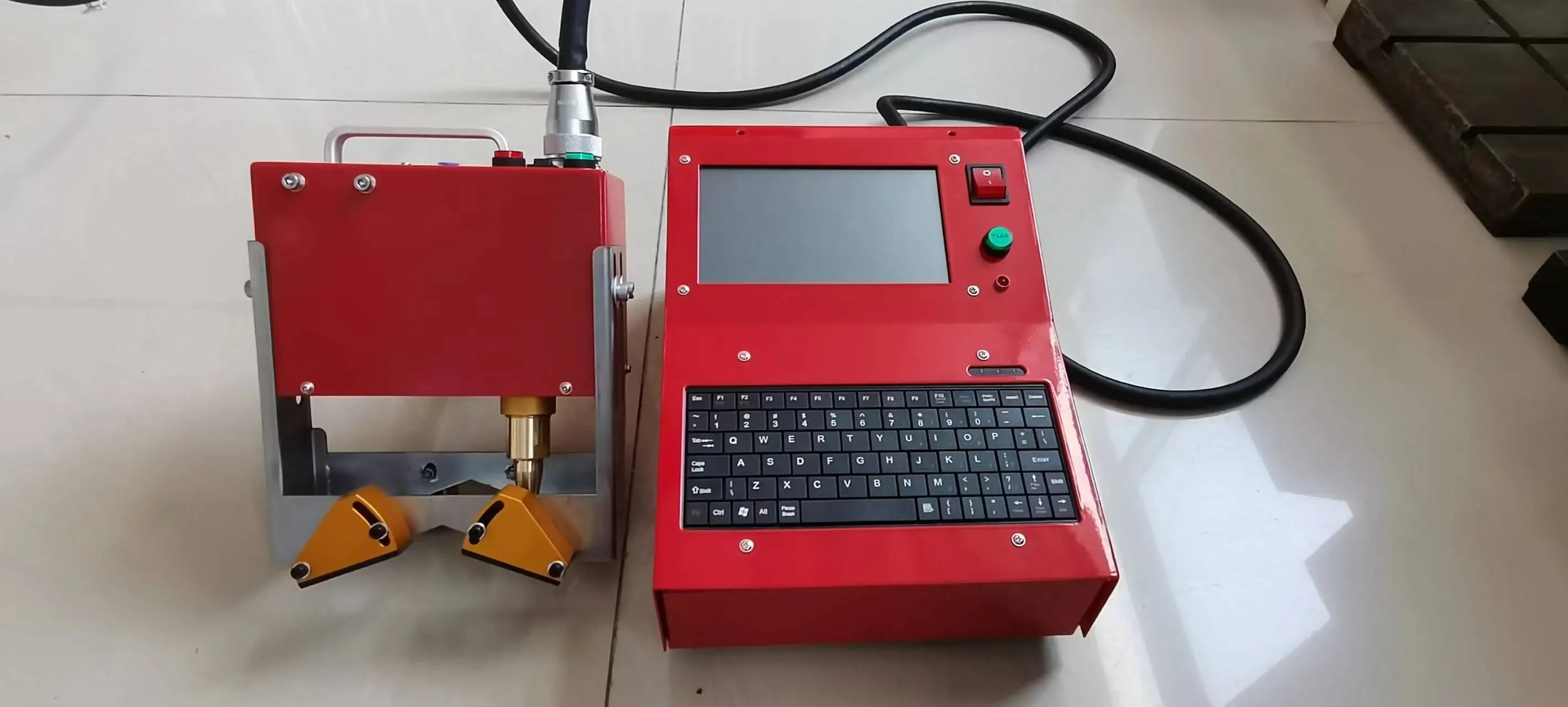 Penumatic Portable Metal Engraving Machine Handheld Dot Peen Marking Machine