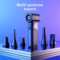 2026 High Power Jet Dry Blower Mini Turbo Fan Electric Air Duster Cordless PC Keyboard Cleaner Car Drying 2600mAh LED Display 2