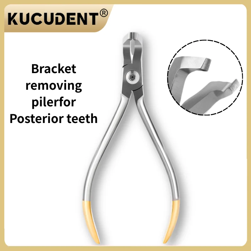 

1 шт., плоскогубцы для удаления задних зубов-ортодонтические щипцы из нержавеющей стали для удаления молярных браслетов и клея