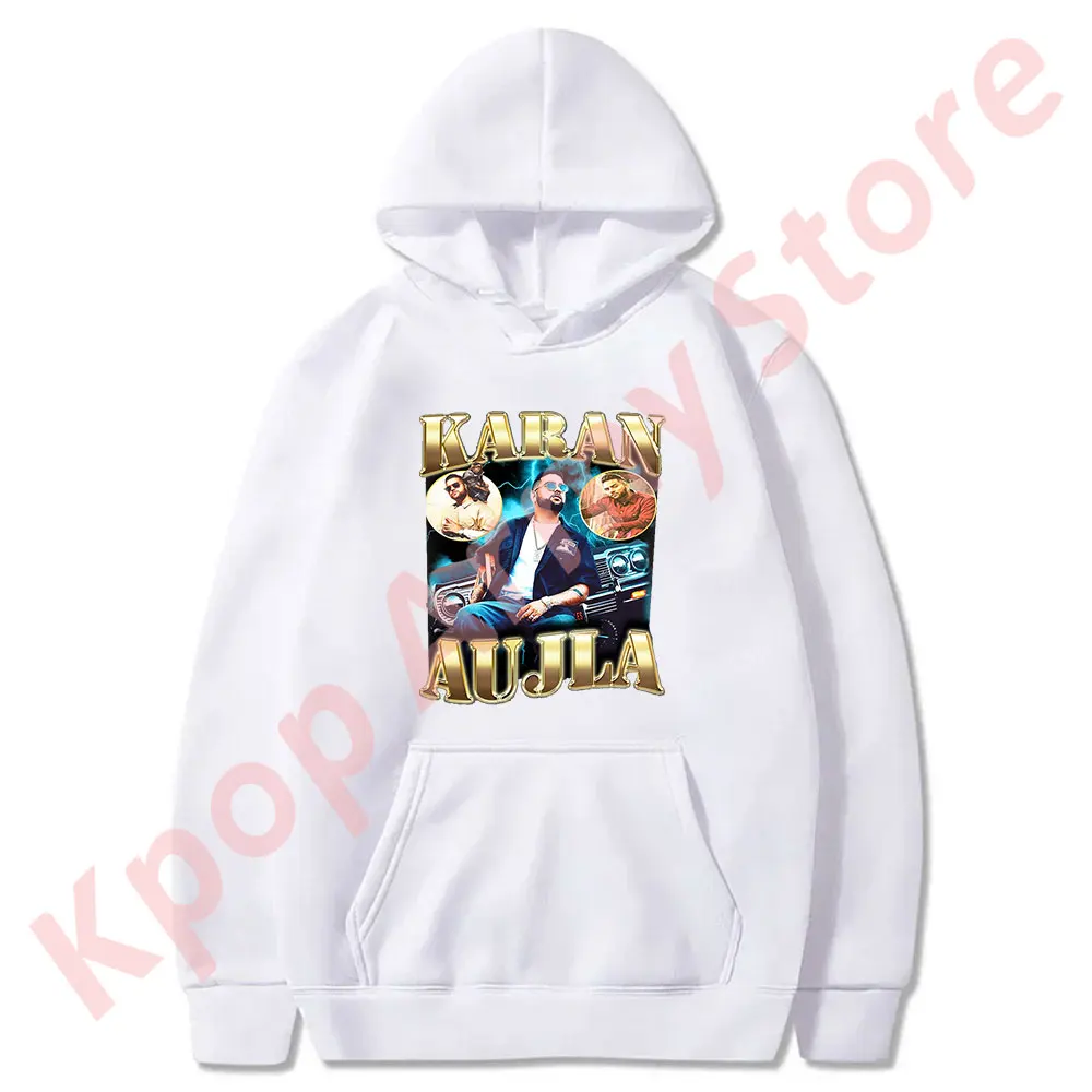 Karan Aujla Vintage 90's Hoodies It Was All A Dream World Tour Merch Cosplay Women Men Fashion Sweatshirts