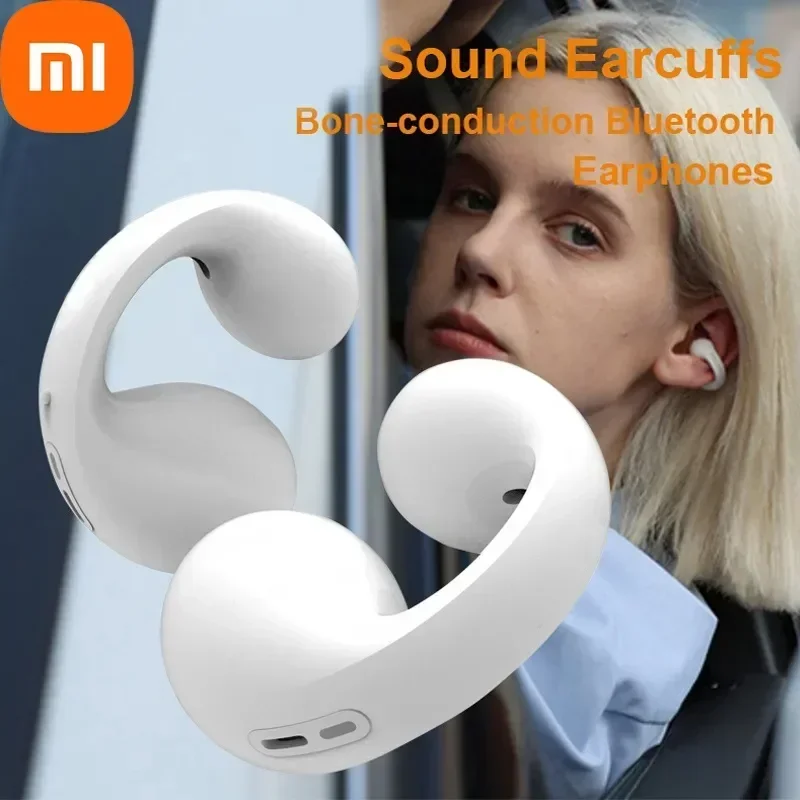 Xiaomi-Oreillettes Bluetooth sans fil, écouteurs TWS, boucle d'oreille, crochet d'oreille, écouteurs étanches, casque pour iPhone, Android