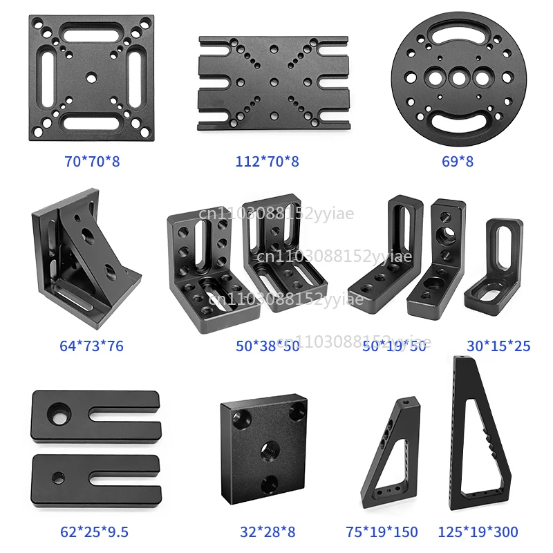 Optical Right Angle Block - Aluminum Alloy Displacement Table & Experimental Platform Adapter Plates