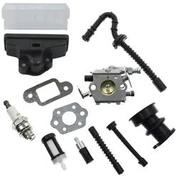 Carburetor Air Filter Kit for Stihl 021 023 025 MS210 MS230 MS250 250 Chainsaw Zama C1Q-S11G 1123 120 0605 1123 160 1650