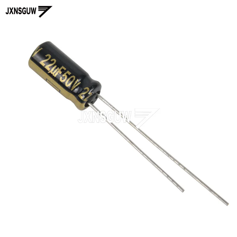 

10PCS Original Matsushita FM 50V22UF 5X11MM High Frequency Low Resistance Capacitor 22UF/50V Fever Audio Aluminum 22uF 50V