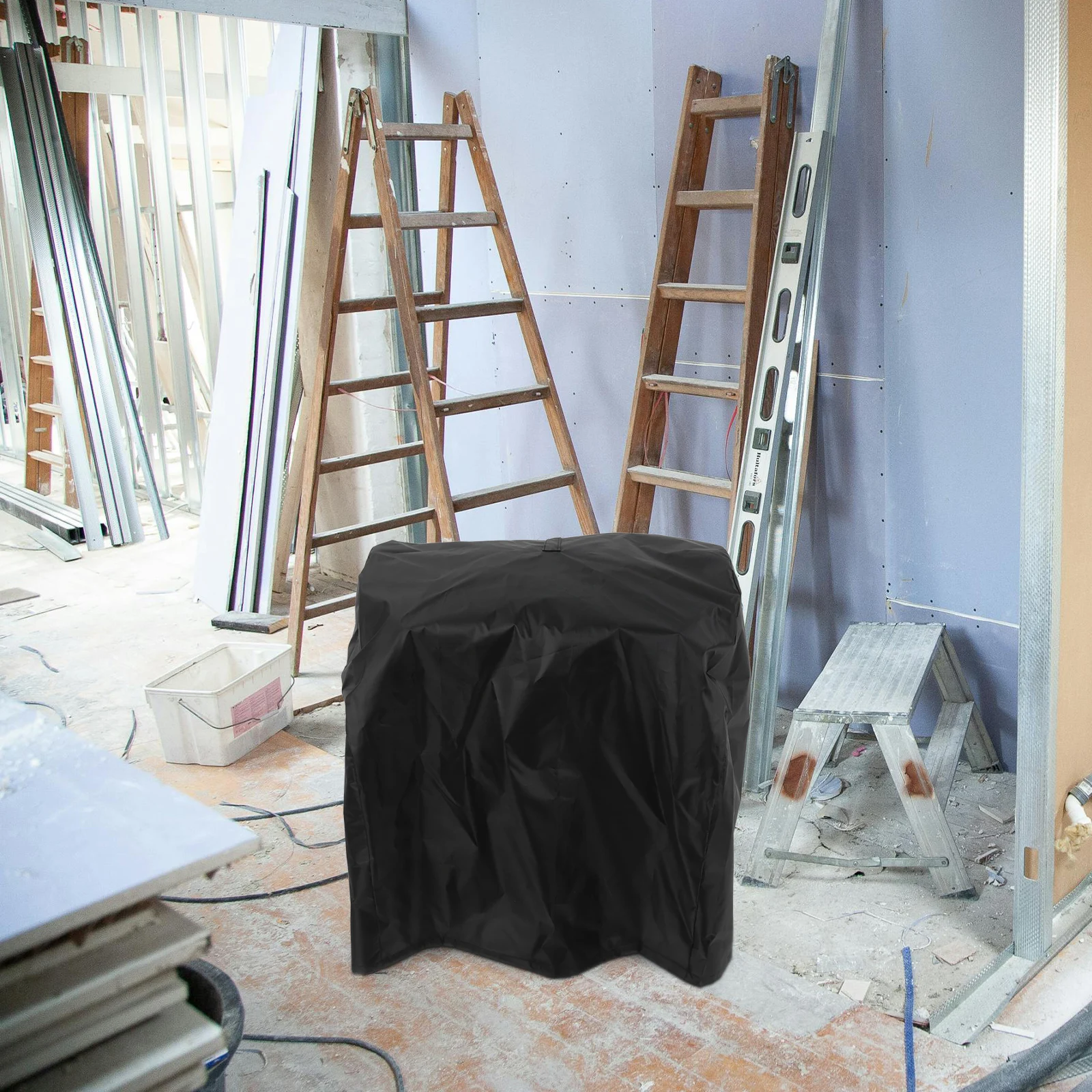 

Portable Table Saw Cover Outdoor Machine Protection Weather Resistant Secure Fit Handle Elastic Cord Compact Storage