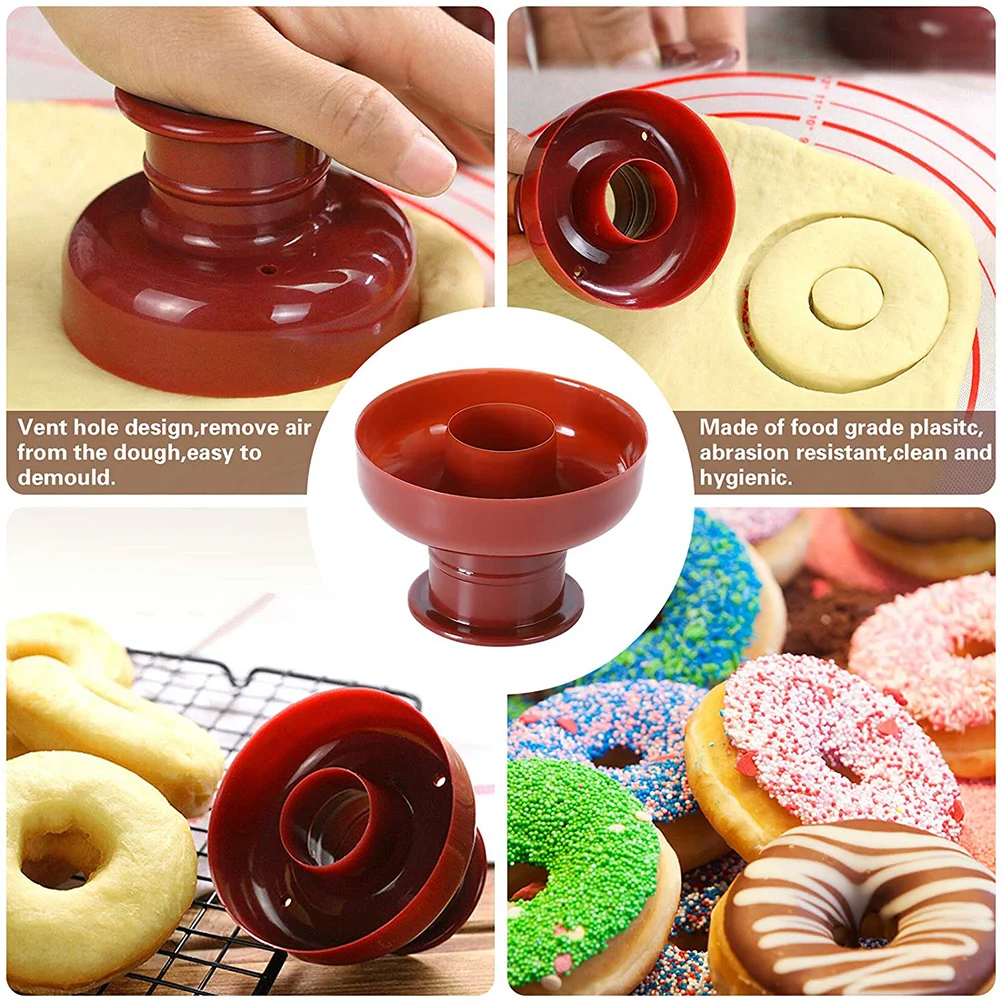 1 Piece Multi-function Baking Mould Cake Mold Cookie Stamp Donut Cutter Bread Press Mould DIY Home Baking Tool