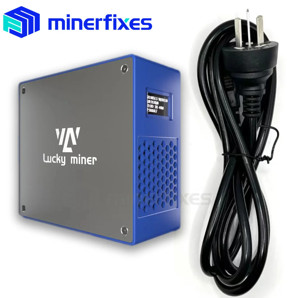 Lucky miner LV07 BTC Miner 1TH/S SHA256 BM1366 30W bitcoin mining silent miner machine lottery miner crypto miner asic mining