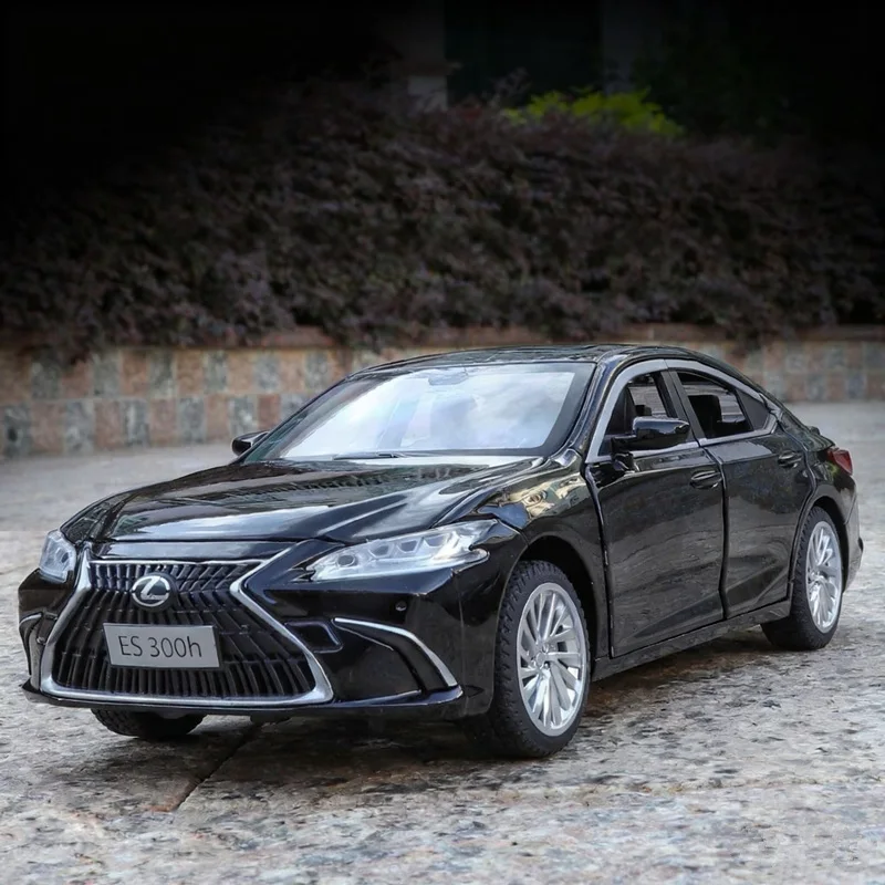 

1:24 ES300h Coupe, модель автомобиля из сплава, литой под давлением металлический роскошный автомобиль, модель автомобиля, имитация звука и света, коллекция детских игрушек в подарок