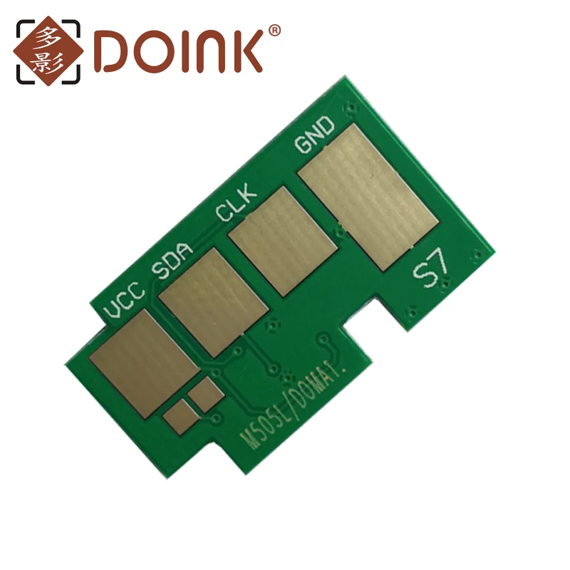 4pcs CLT-K505L CLT-C505L CLT-M505L CLT-Y505L Toner Chip For Samsung ProXpress SL-C2620DW, SL-C2670FW C2680FX