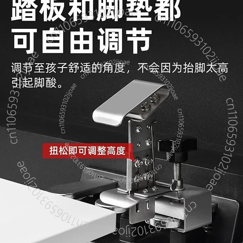 White Separate Piano Auxiliary Pedal Lifting Height Raiser Children's Performance Sustainance Practice Pedal Mat Accessories