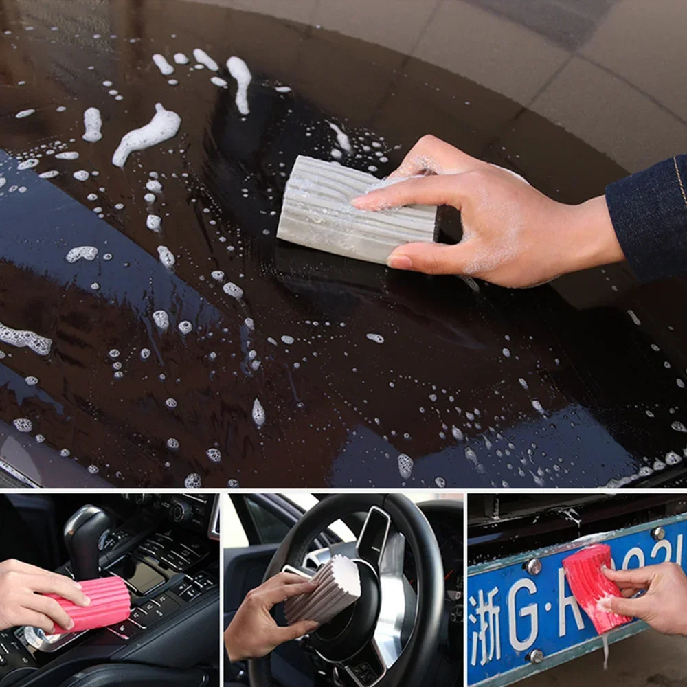 Car Household Wet Cleaning Sponge Humedo Duster Multifunction Damp Clean Duster Reusable High Absorption Eraser Cleaning Sponges