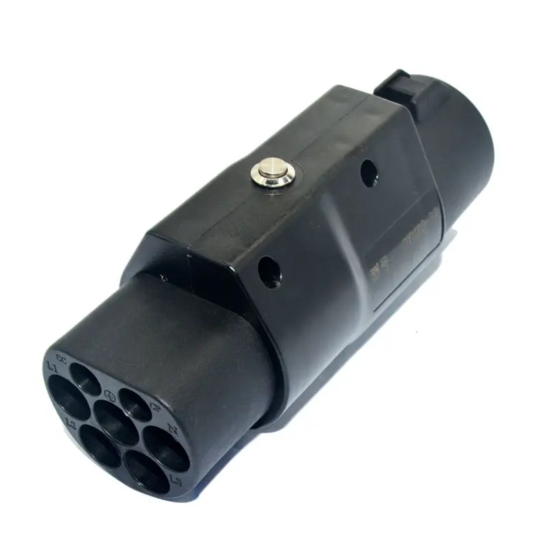 

Адаптер AC54-Type1 на GBT 32A 1P/ Этот адаптер используется для зарядки электромобилей GBT на зарядных устройствах J1772 Type 1.