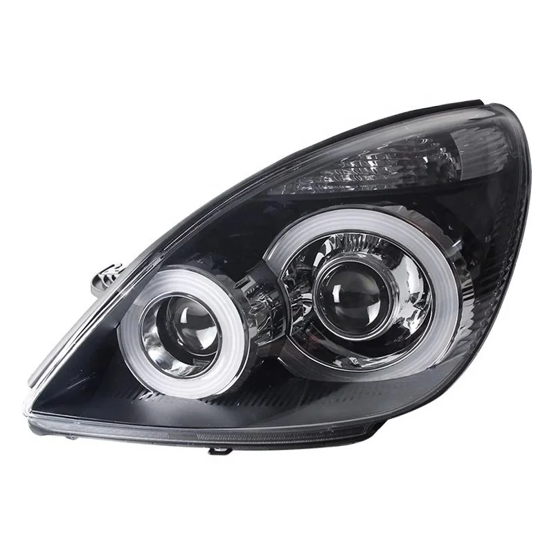 Modified Headlight For Buick GL8 05-15 First Land Headlight Assembly Modified LED Day Running Light Dual-lens Xenon Lamp