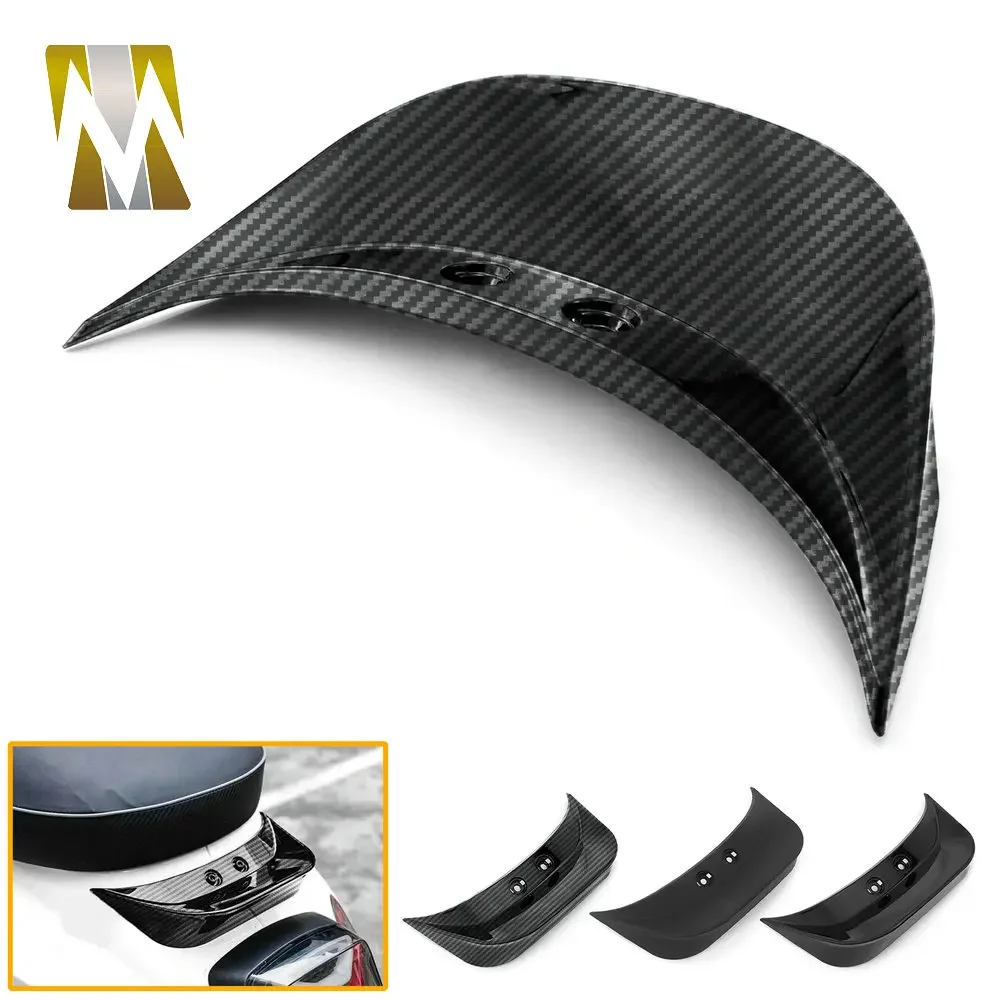 

Motorcycle Ducktail Rear Grab Holder ABS Plastic Fairing For Vespa Sprint Primavera 150 2013-2021 2022 2023 Gloss Black Carbon