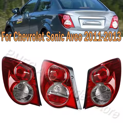 Tail Light Assembly Rear Turn Signal Lamp Stop Brake Lamp Reverse Lamp For Chevrolet Sonic 4d Aveo 4d 201-2013 96830973 96830974