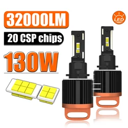 2Pcs H15 LED Headlight Bulbs Canbus DRL led h15 Super Bright Auto High Beam Lamps Daytime Running Lights Wireless Plug And Play