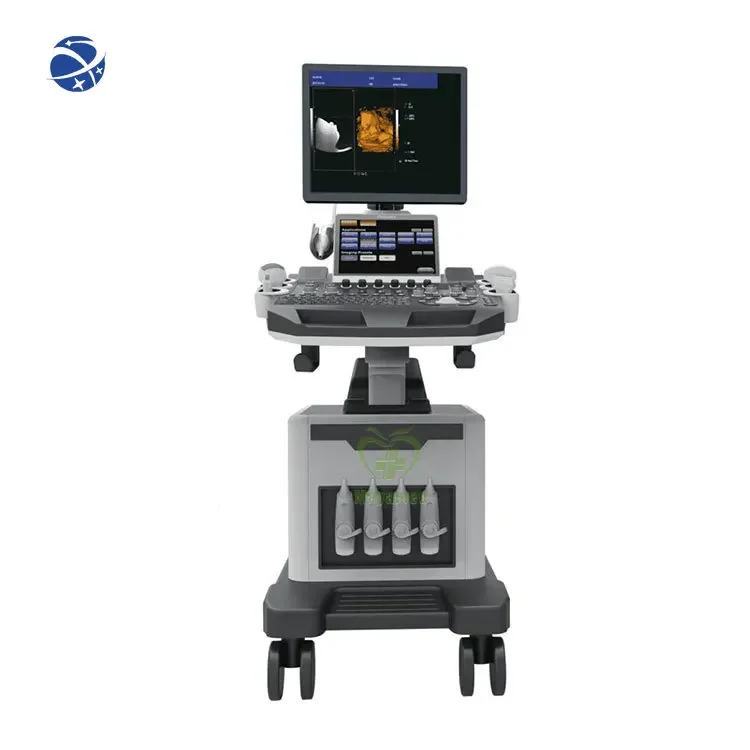 Diagnostic Ultrasound System 4d Trolley Color Doppler Pregnancy Ultrasound Scanner 4d Ultrasound Machine