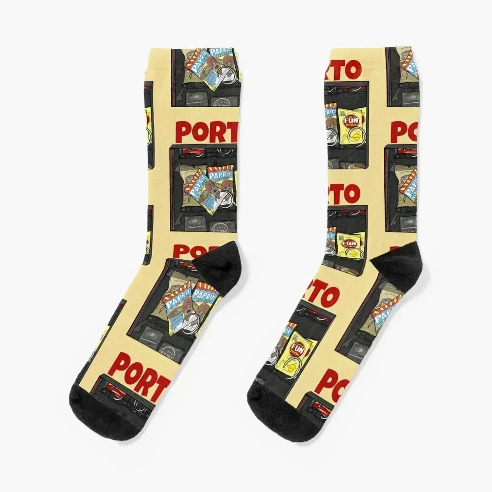 Porto Socks FASHION sheer retro Socks Girl Men's