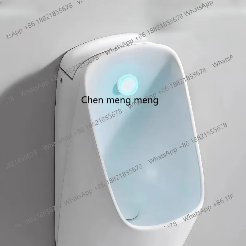 

X Home improvement with ambient light wall-mounted urinal intelligent automatic induction flushing