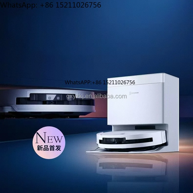 

2025 Ecovacs T50 Pro Big Suction Self Cleaning Machine Sweeping and Mopping Smart Wet Dry Robot Mop Vacuum Cleaner