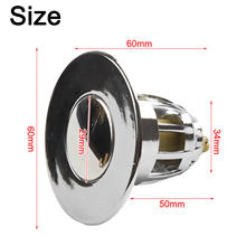 Drainage Plug Pop Up Rebound Core Basin Drainage Hair Capture Filter Shower Sink Filter Bathroom Leak Prevention Device Home