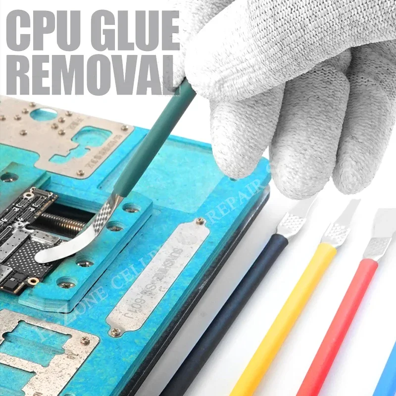 RELIFE CPU Dedicated Disassembly Set RL-049B motherboard chip IC Remove glue Disassemble stick phone repair tool For iphone ipad