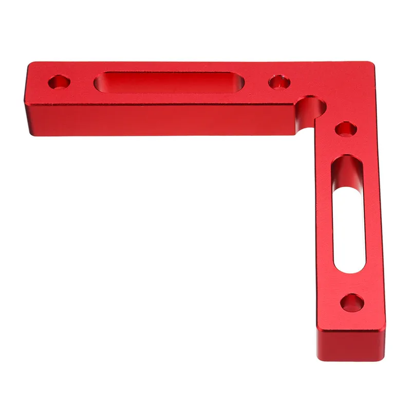 Aluminium Alloy 90 Degree Precision Clamping Square Woodworking Machinist Square Positioning Right Angle Clamping Measure Tool