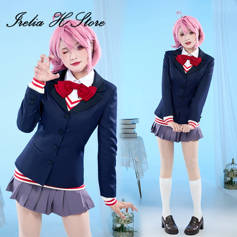

Irelia H Store Shiratori Aira from DAN DA DAN TShiratori Aira карнавальный костюм для женщин аниме школьная форма юбка JK